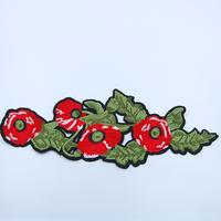 Big Iron On Vintage Embroidered Flowers Patches For Clothes