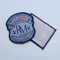 Overlocking Edge Chaplain Hand Embroidered Machine Woven Badge