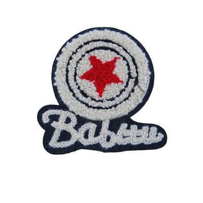 Cheap Custom Sew On Embroidered Patch Embroidery Badge For Clothes EB004