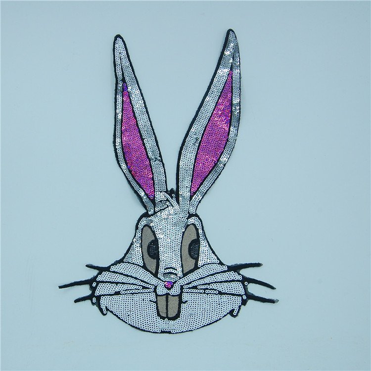 Rabbit Where Can I Buy Embroidered Badge Patches For Jackets Hge029